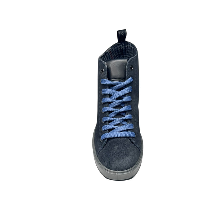 sneaker alta uomo pelle