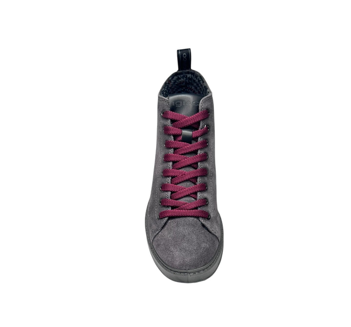 sneaker alta uomo pelle