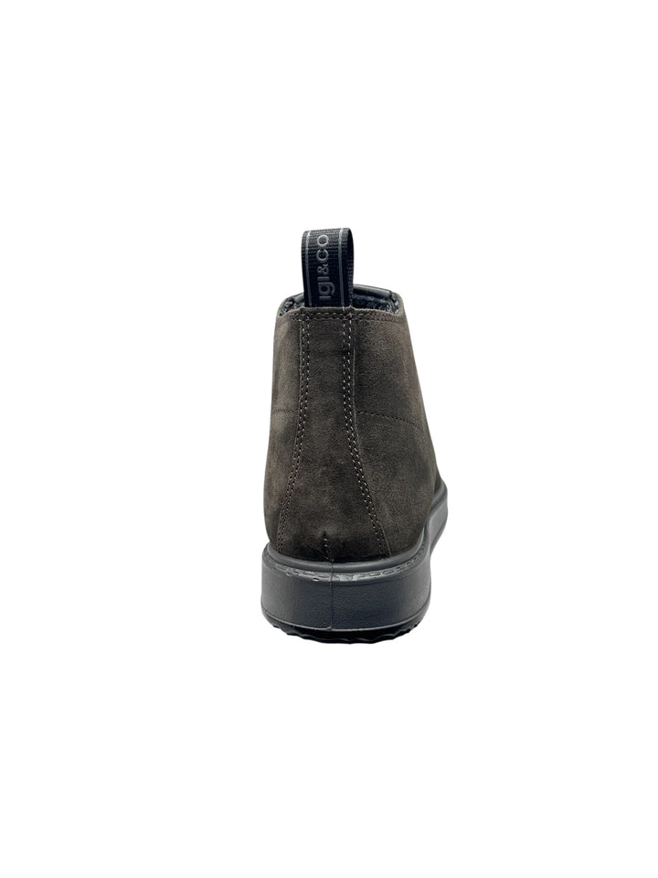 sneaker alta uomo pelle
