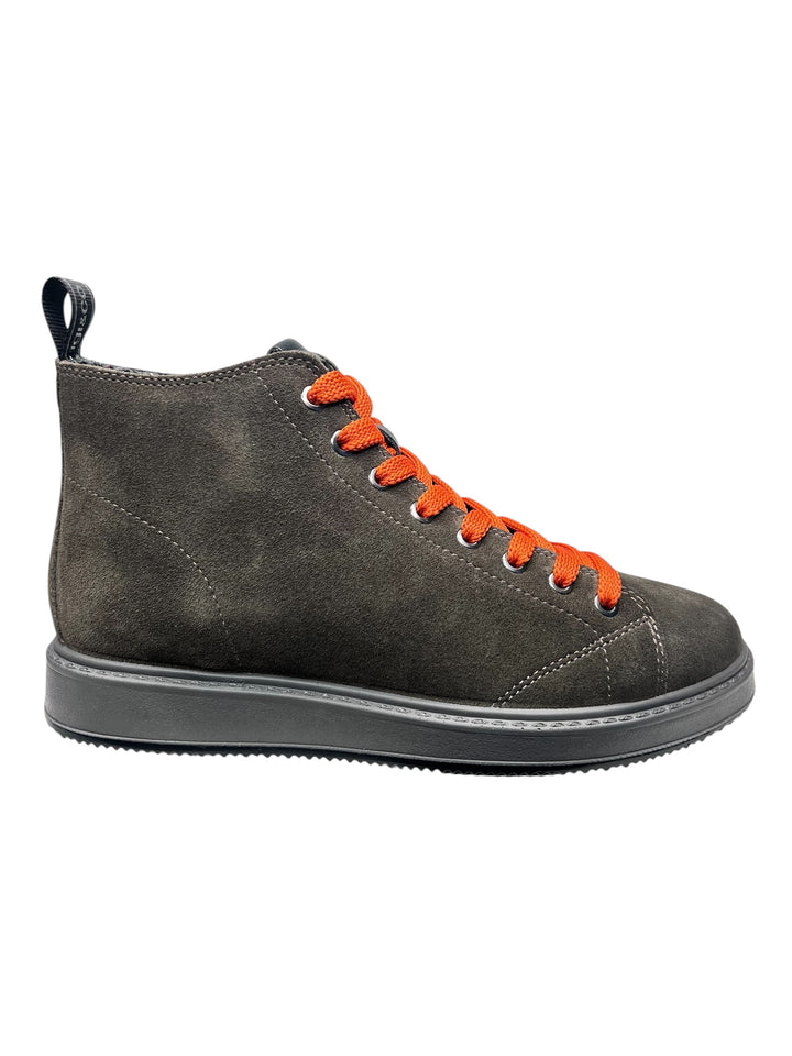 sneaker alta uomo pelle