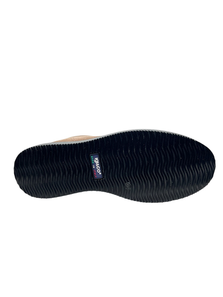 sneaker alta uomo pelle