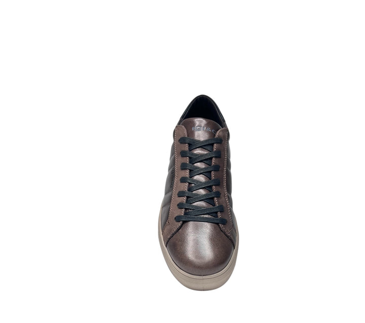 sneaker uomo pelle caffè