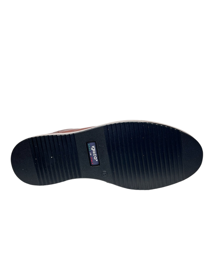 sneaker alta uomo pelle