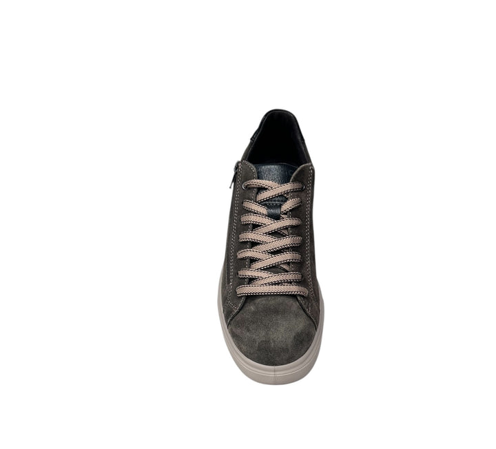 sneaker uomo pelle bosco-beige
