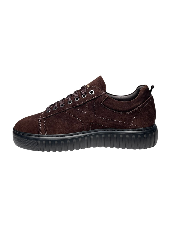 sneaker uomo pelle terra