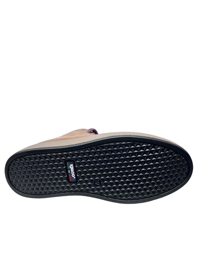 sneaker alta donna pelle