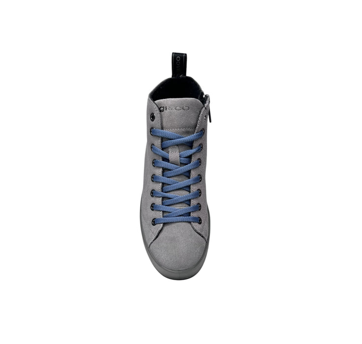 sneaker alta donna pelle