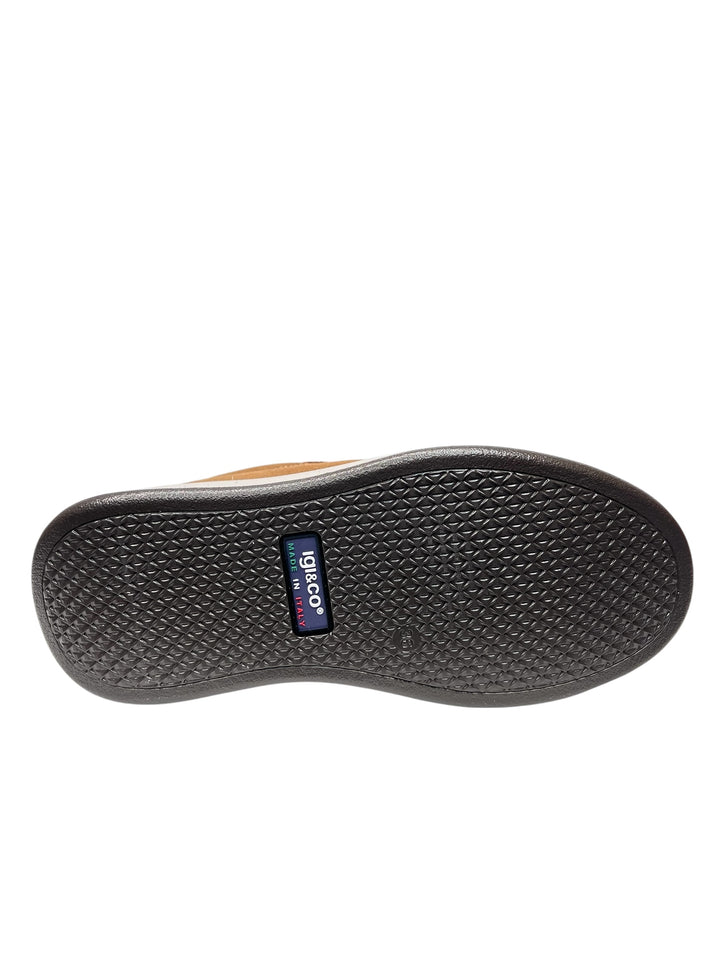sneaker donna pelle cognac