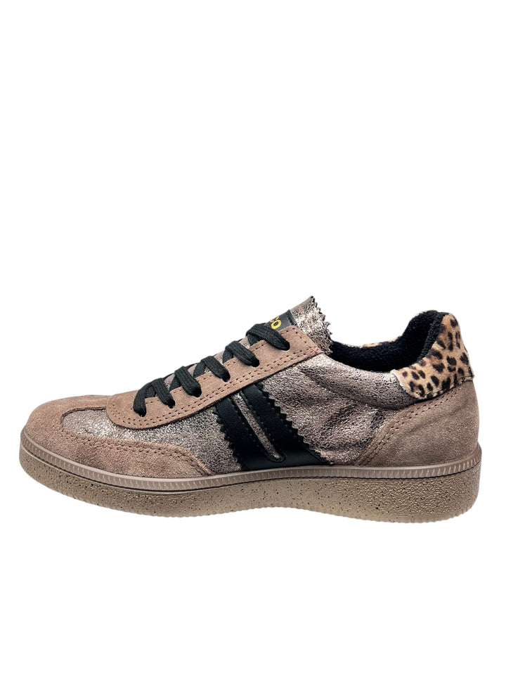 sneaker donna pelle fango