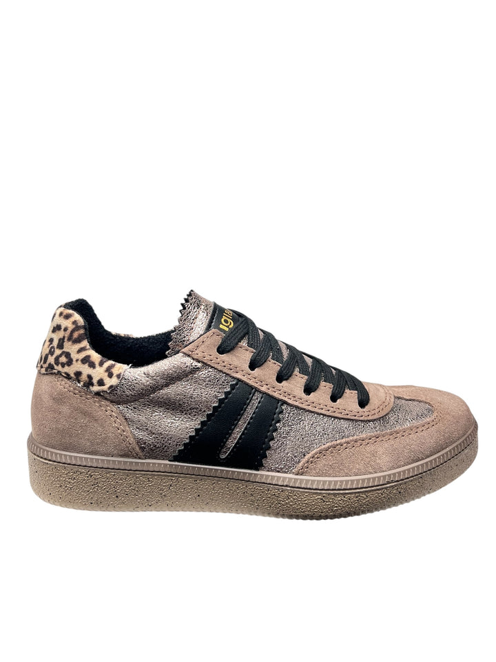 sneaker donna pelle fango