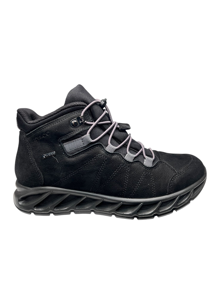 sneaker goretex donna pelle nero