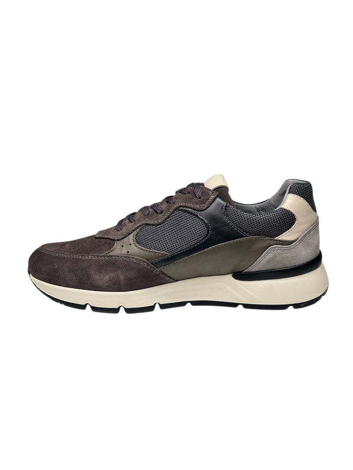 sneaker uomo pelle oliva