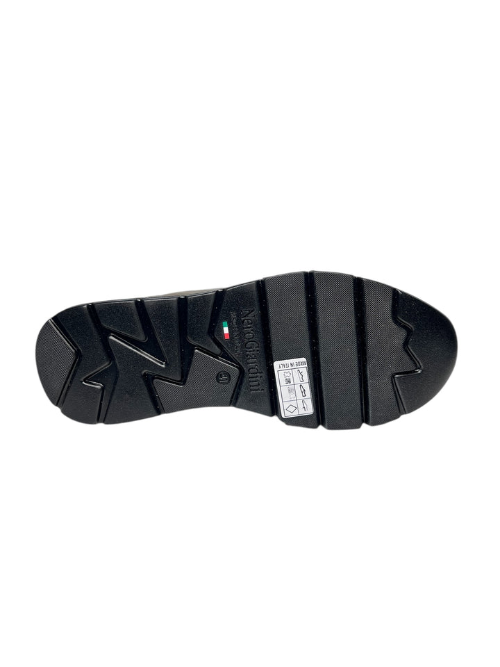 sneaker uomo pelle oliva