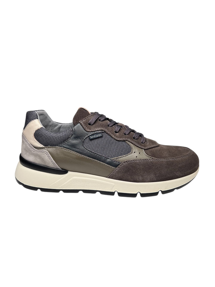 sneaker uomo pelle oliva