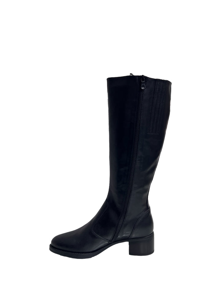 stivali donna pelle nero giardini art.i308800d100 nero