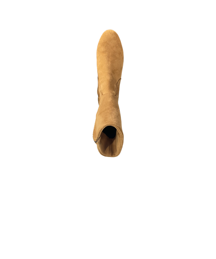 tronchetti donna pelle scamosciata frau art.8801 camel