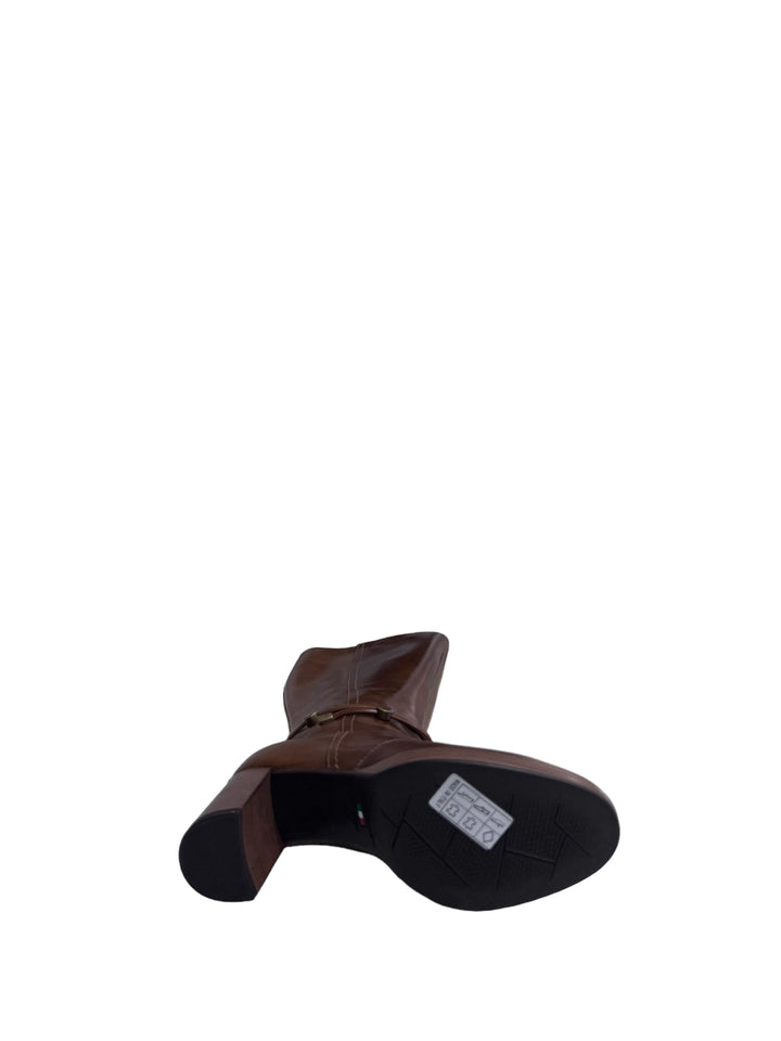 stivali donna pelle nero giardini art.i308880d400 cuoio