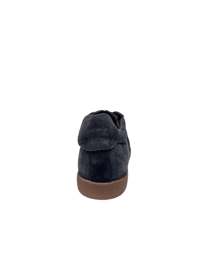 sneaker uomo pelle blu