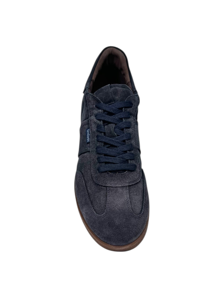 sneaker uomo pelle blu