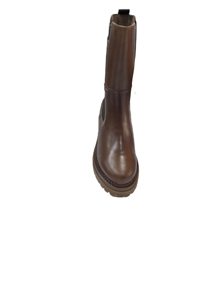 stivaletti donna pelle nero giardini art.i308950d400 cuoio