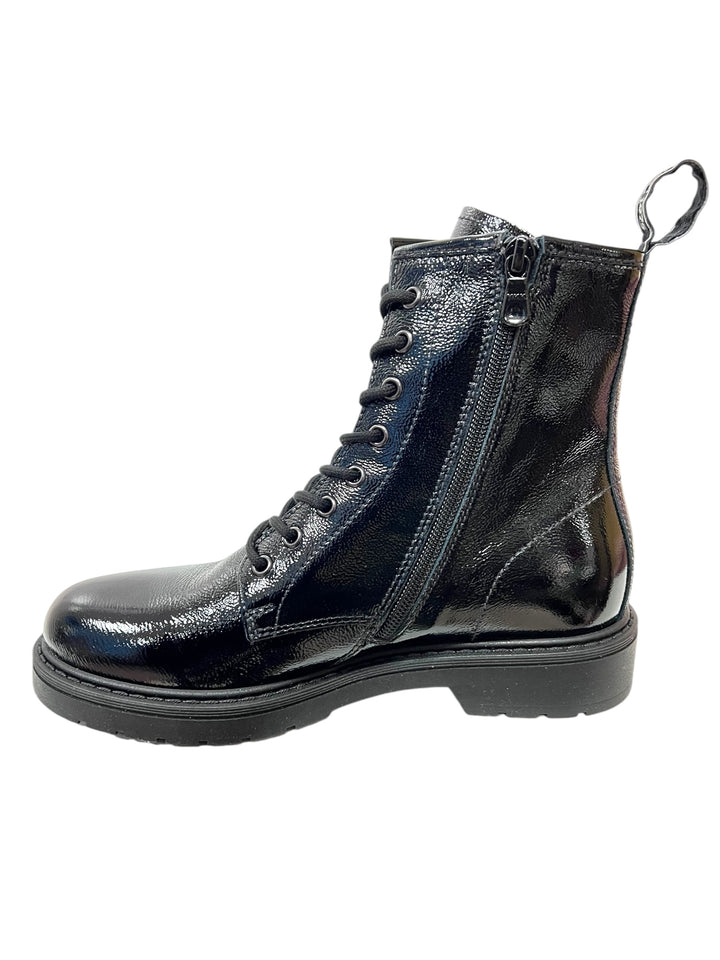 stivaletti allacciati donna pelle nero giardini art.i309180d100 nero
