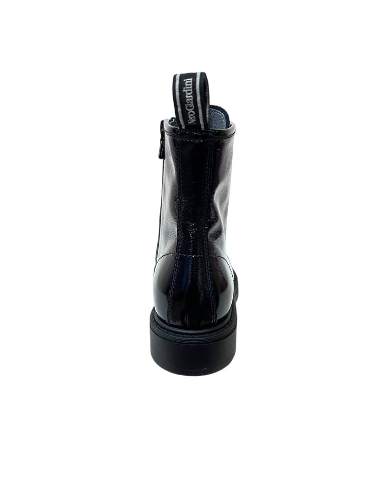 stivaletti allacciati donna pelle nero giardini art.i309180d100 nero