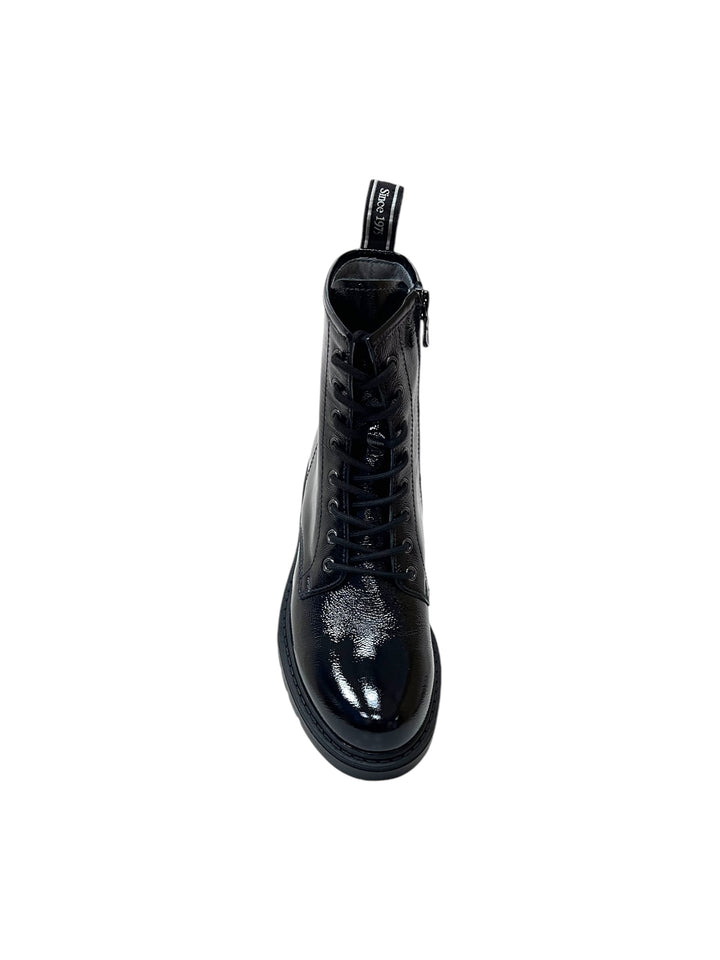 stivaletti allacciati donna pelle nero giardini art.i309180d100 nero