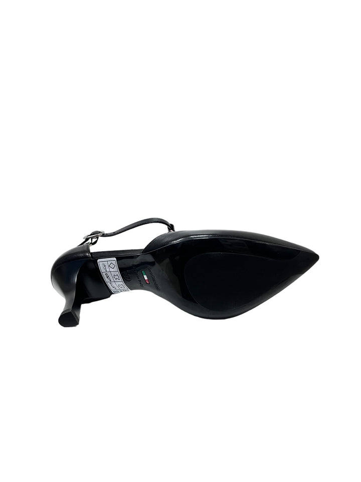 décolleté donna pelle nero giardini art. e409310de100 nero