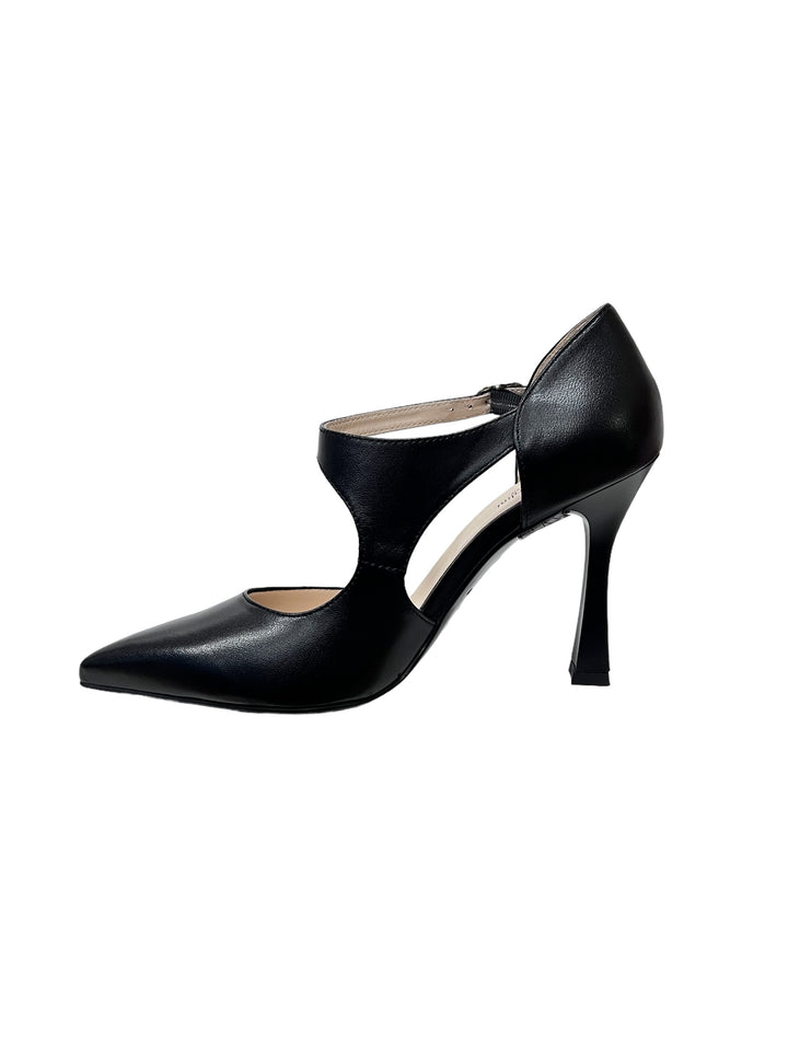 décolleté donna pelle nero giardini art. e409340de100 nero