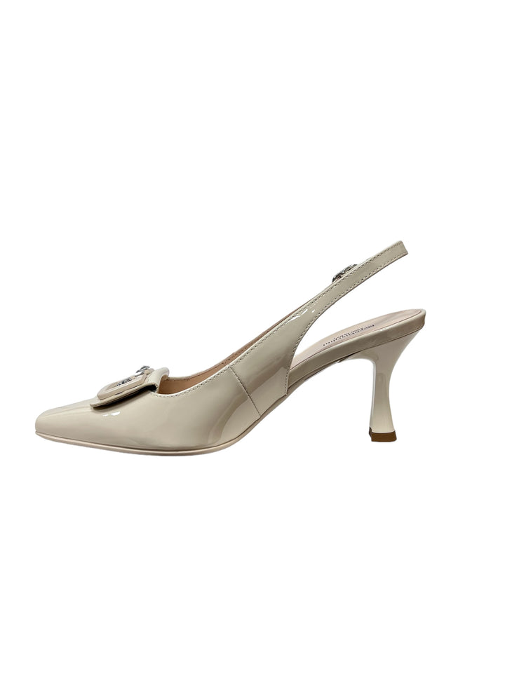 slingback donna pelle nero giardini art. e409360de711 latte