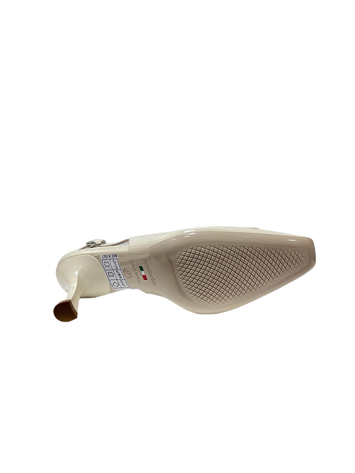 slingback donna pelle nero giardini art. e409360de711 latte