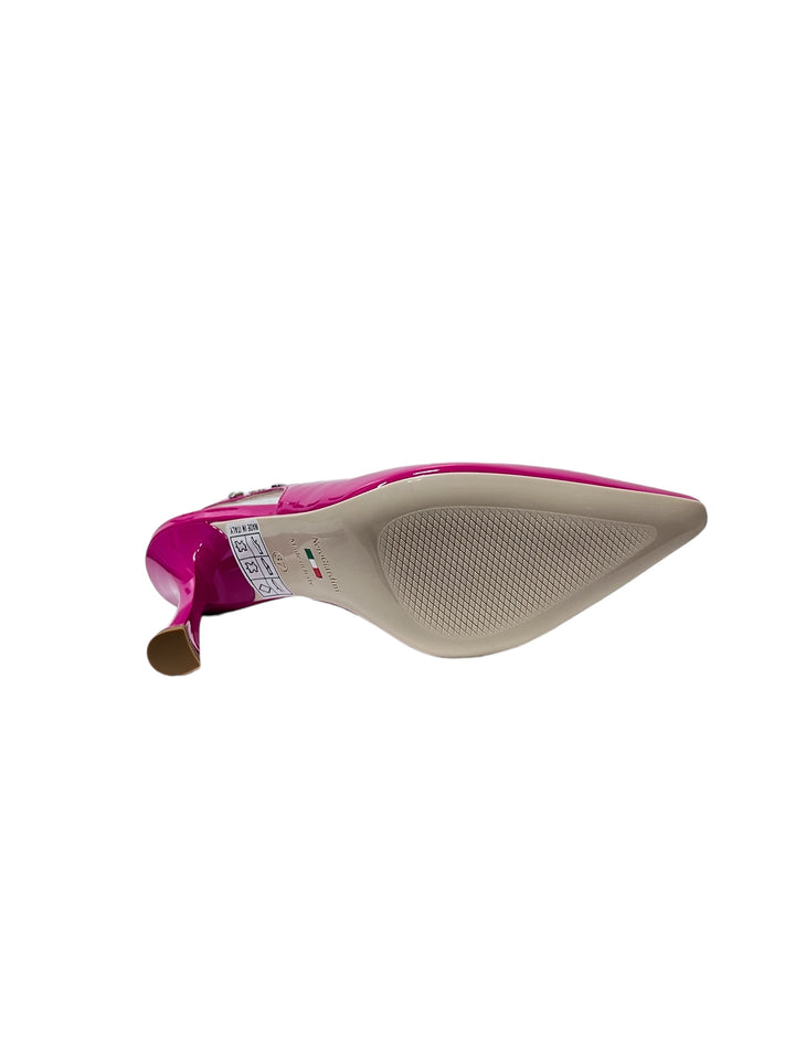 slingback donna pelle nero giardini art. e409370de609 fuxia