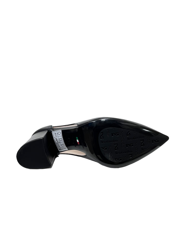 décolleté donna pelle nero giardini art. e409430d100 nero