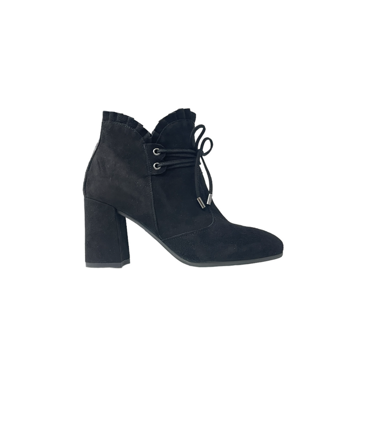 tronchetti donna camoscio nero giardini art. 9431d100 nero