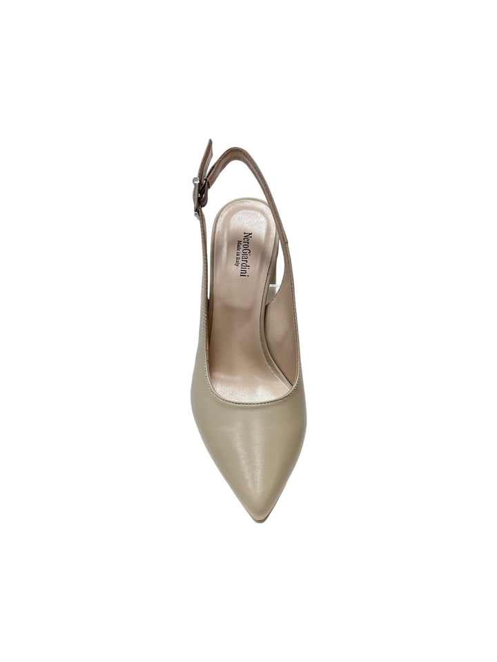 slingback donna pelle nero giardini art. e409431d453 lino