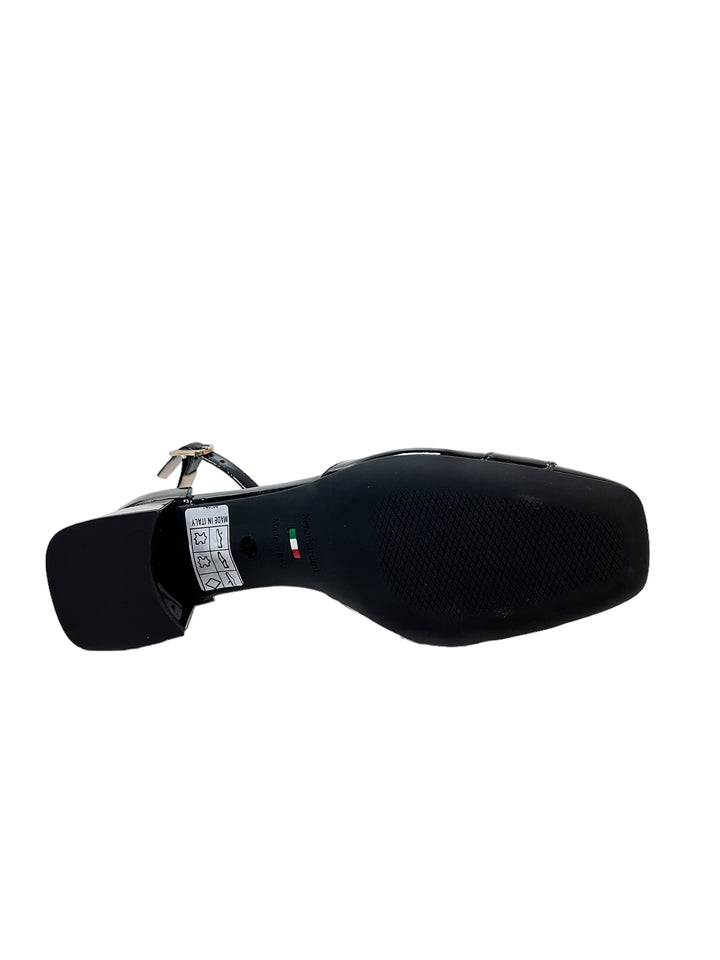 décolleté donna pelle nero giardini art. e409480d100 nero