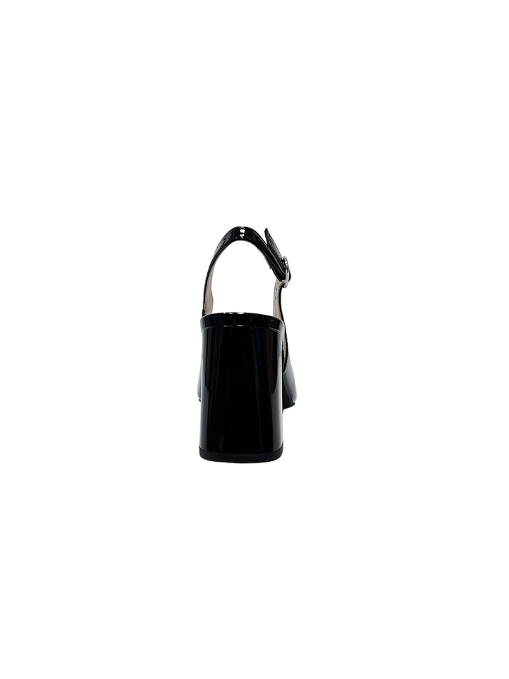 slingback donna pelle nero giardini art. e409490d100 nero