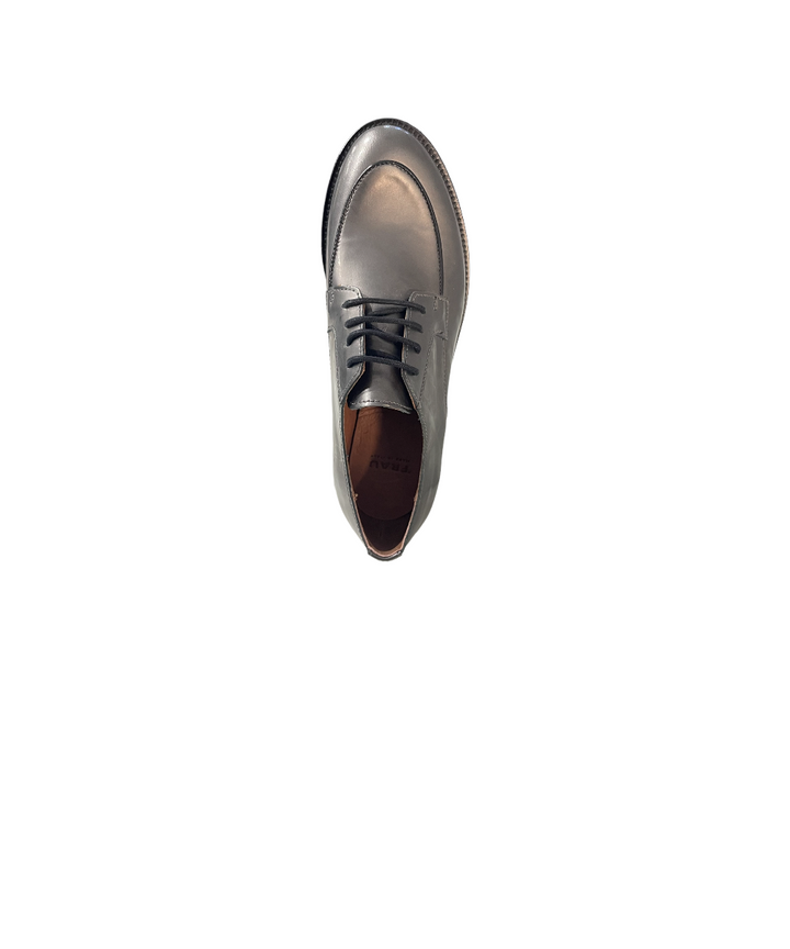 Stringate donna pelle lucida frau art.96j8 acciaio
