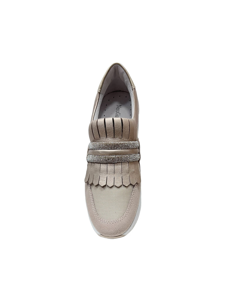 slip on platform donna pelle nero giardini art. e409815d677 ivory