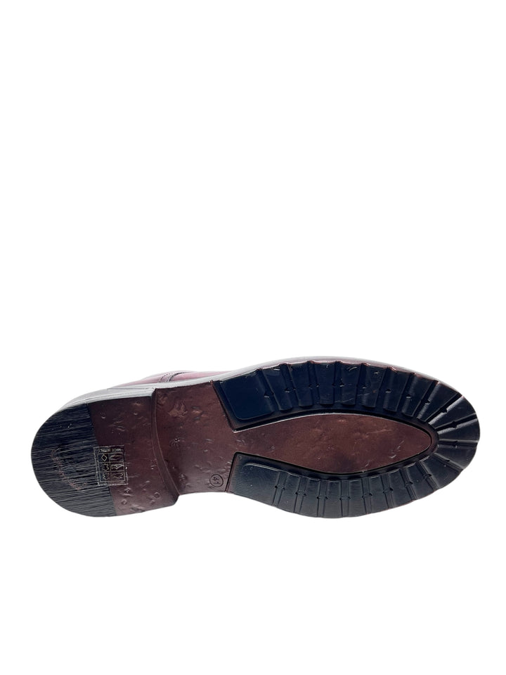 stivaletti uomo pelle exton art.9824 legno