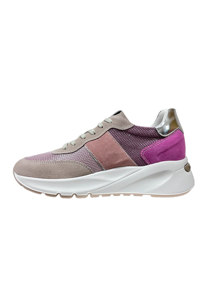 sneakers donna pelle nero giardini art. e409852d677 cipria
