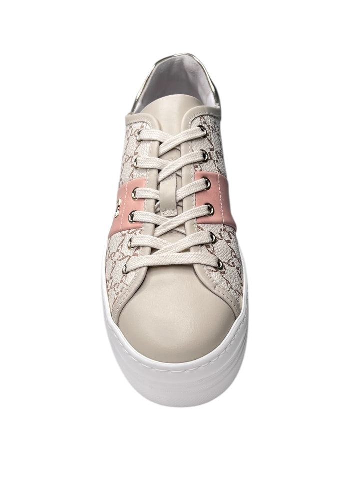 sneakers donna pelle nero giardini art.e409956d710 milk