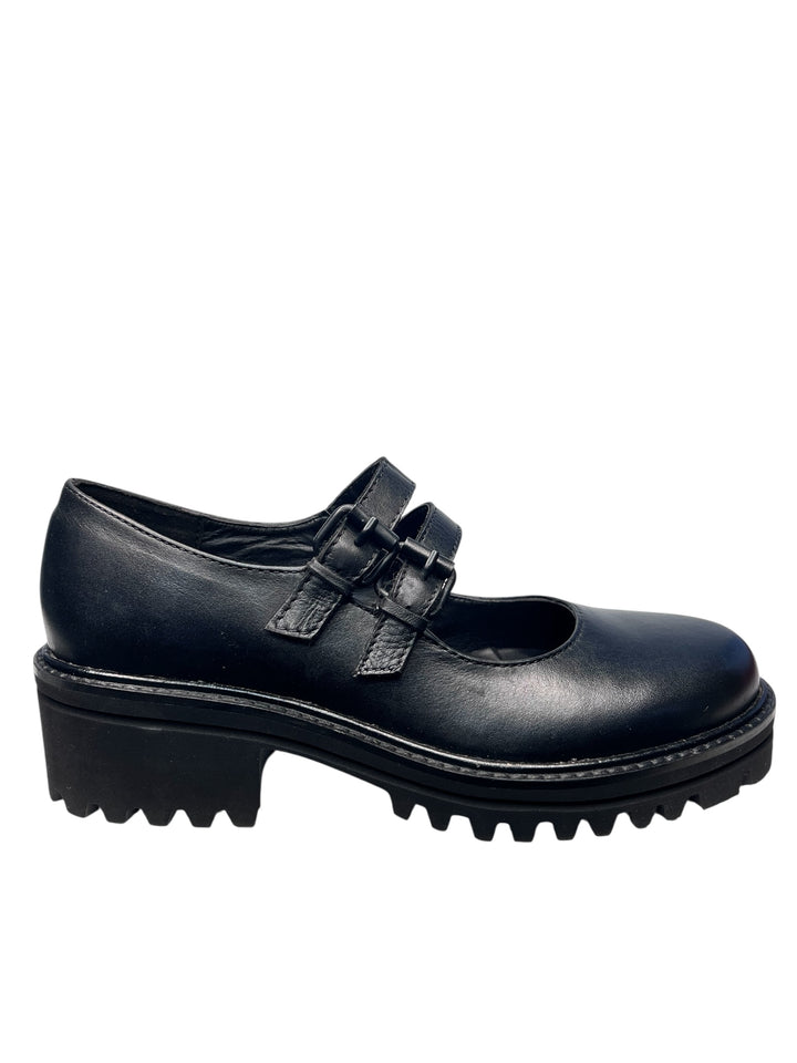 mocassino mary jane donna pelle nero