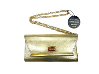 borsa pochette pelle donna bottega smeralda art.b332ll ORO
