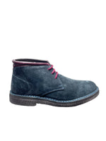 polacchine uomo pelle kebo art.ba2001 blu notte