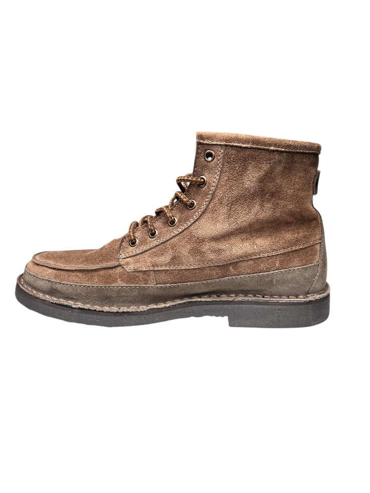 polacchine uomo pelle scamosciata castoro