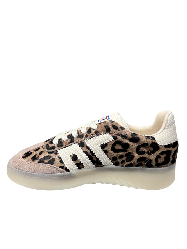 sneaker donna pelle leopard
