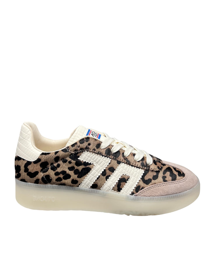 sneaker donna pelle leopard