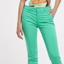 pantalone donna cafènoir art. c7jp0110g004 menta