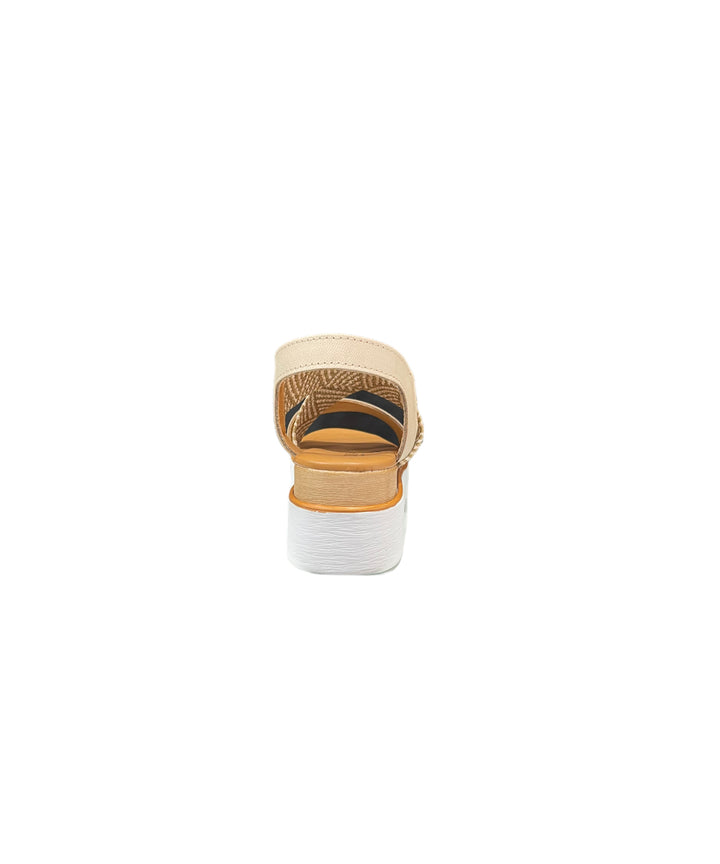 sandali donna pelle-elastici cinziasoft art.ca140297001 BEIGE